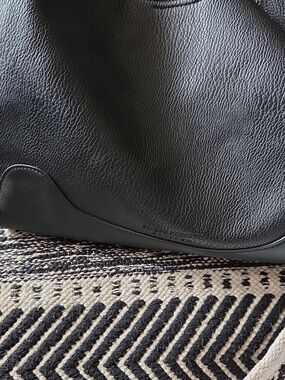 Sondra Roberts Squared Tote, with handles and straps, Gold Hardware, NEW!